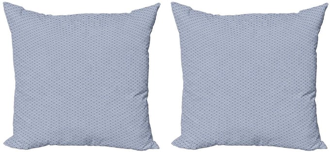 ABAKUHAUS – Kussenhoezen 2x50x50 cm – Art Deco Schubbenpatroon Boho – Dubbelzijdig