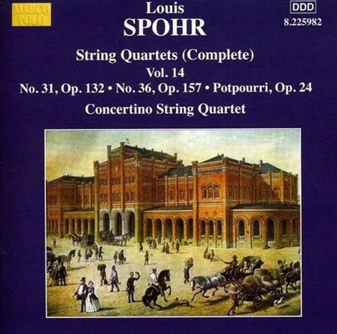 Moscow Philharmonic Concertino String Quartet - Spohr: Quartets Nos.31 And 36 (CD)