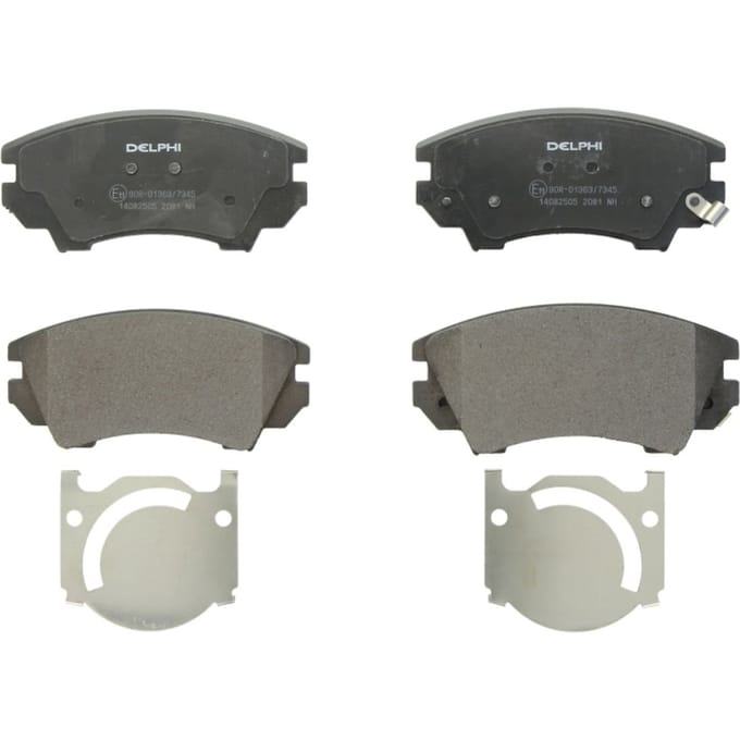 Remblokset DELPHI LP2081, voor