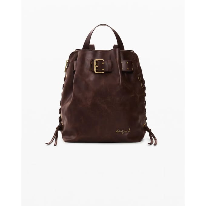 Desigual vrijetijdsrugzak rugzak Galaxy Luena Backpack Brown donkerbruin