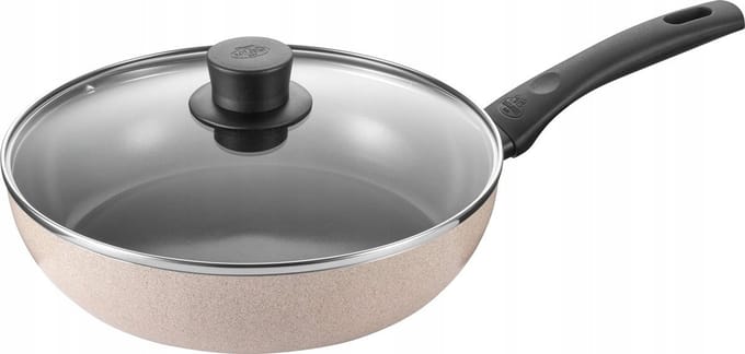 Ballarini Ledro Sauté Pan met Deksel - 28 cm - Duurzaam & Stijlvol