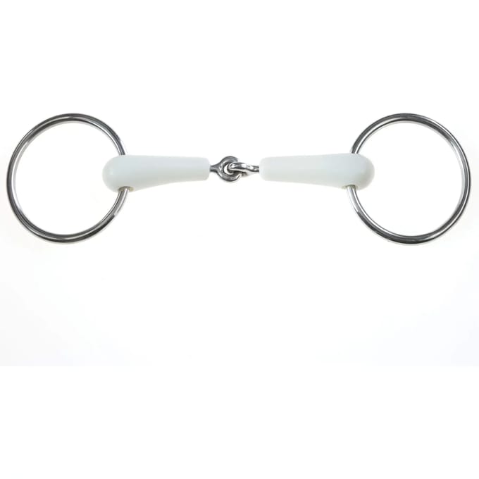Losse ring en snaffle bitten voor paarden Weatherbeeta Korsteel Flexi