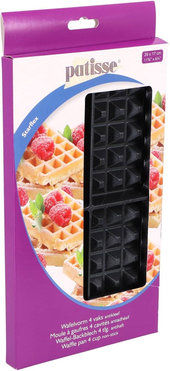 Patisse - Wafelvorm 4 vaks