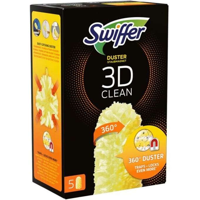 Swiffer Duster - Navulling 360° Stofdoekjes - 5 stuks