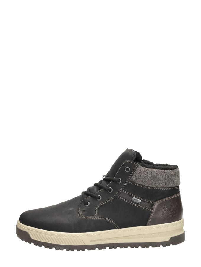 Rieker Veterboots zwart Nubuck - Maat 41