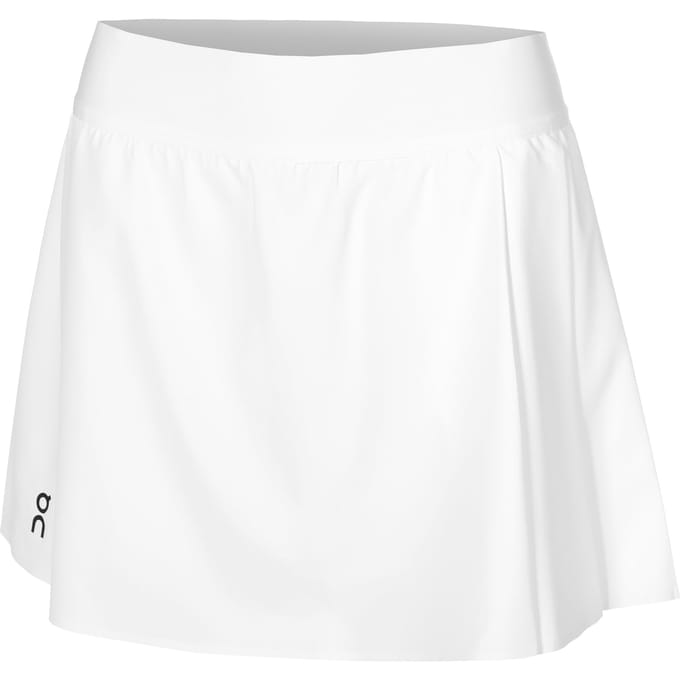 On Court Pleated Rok Dames-Wit