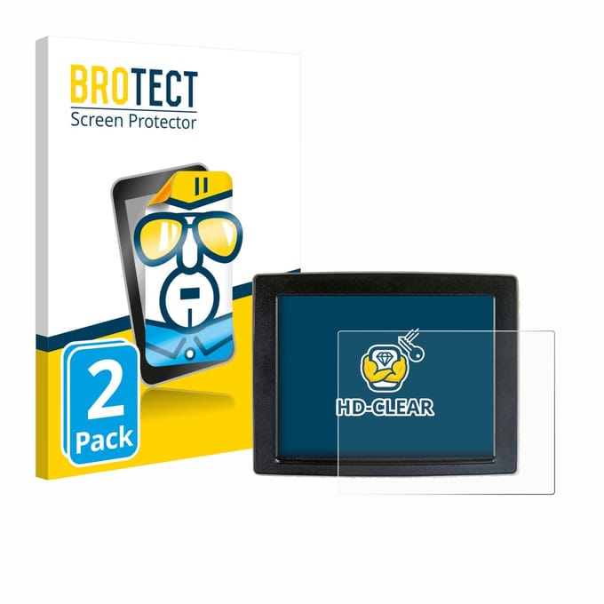 BROTECT - Screenprotector voor John Deere GreenStar - Folie Beschermfolie transparant 2 Stuks