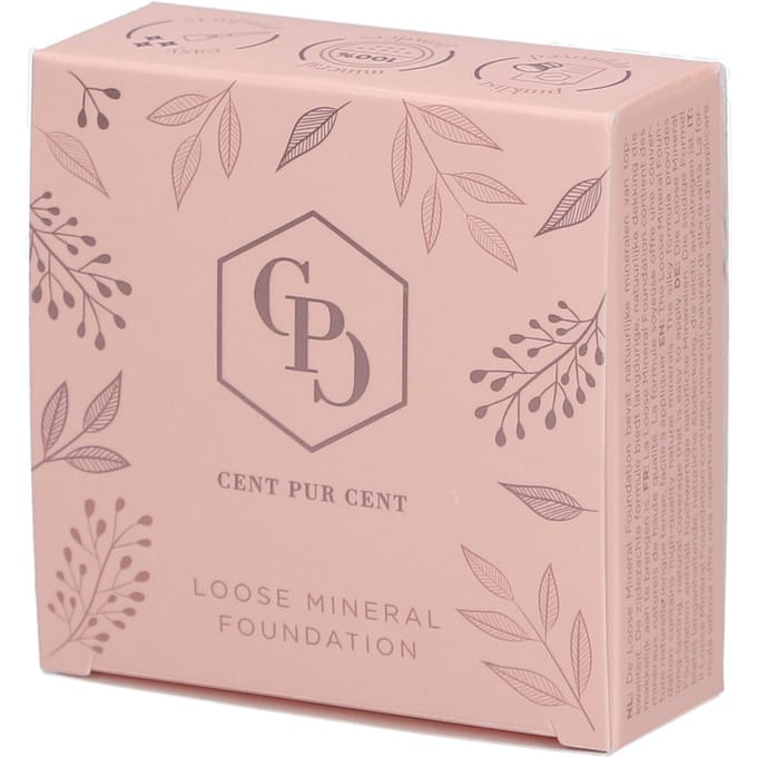 Cent Pur Cent Loose Mineral Foundation 7.0 - 100% mineral - SPF 20 - Huidvriendelijk - Natuurlijk