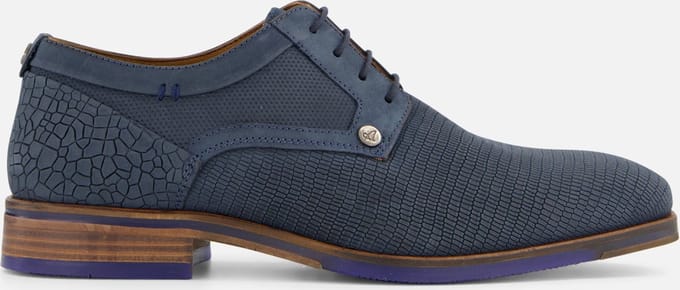 Australian Guardiola Veterschoenen blauw Leer - Maat 48