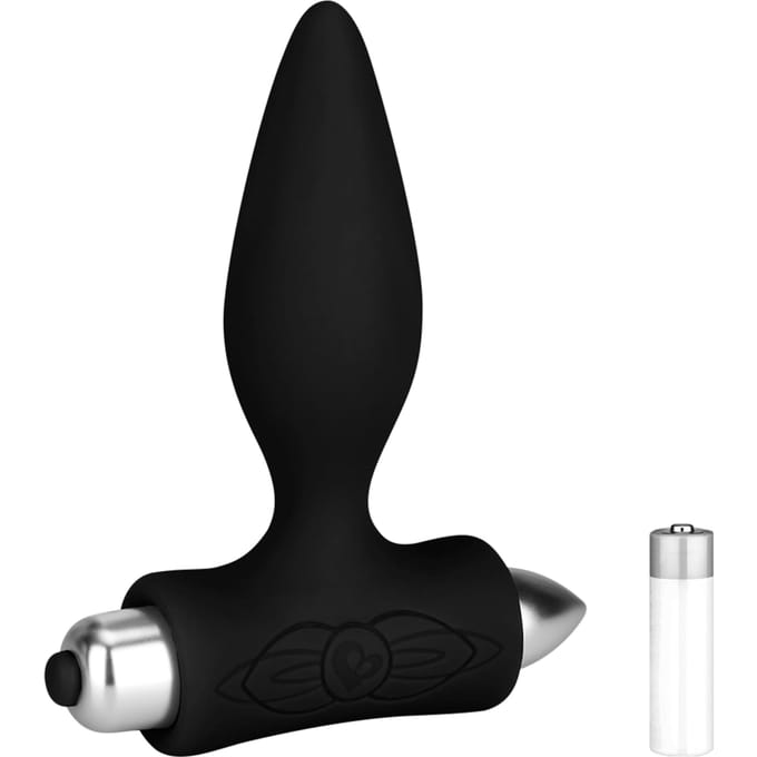 Rocks-off - Petite Sensations Vibrerende Buttplug - Zwart