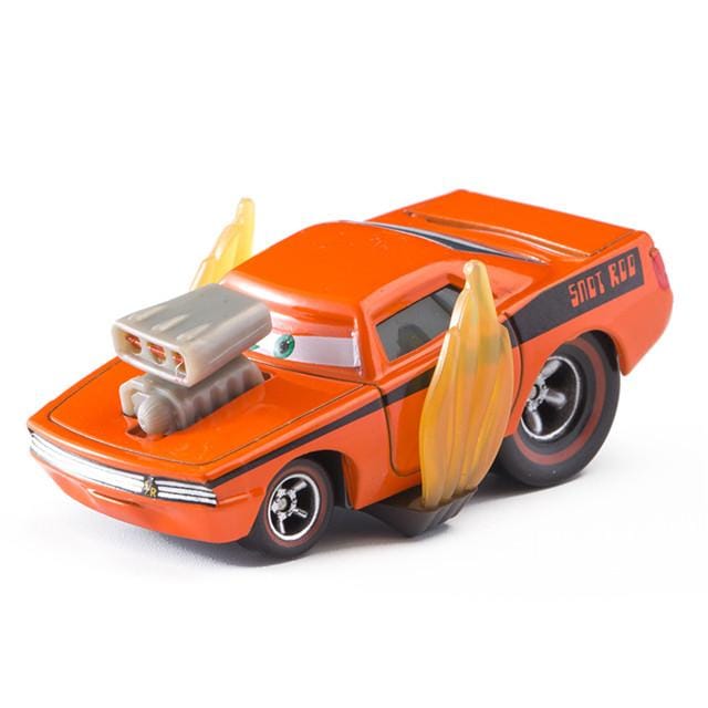 Auto speelgoed Pixar Lightning McQueen Jackson Storm Mater Sally Sheriff 1:55 Legering Diecast jongen Kerstcadeau