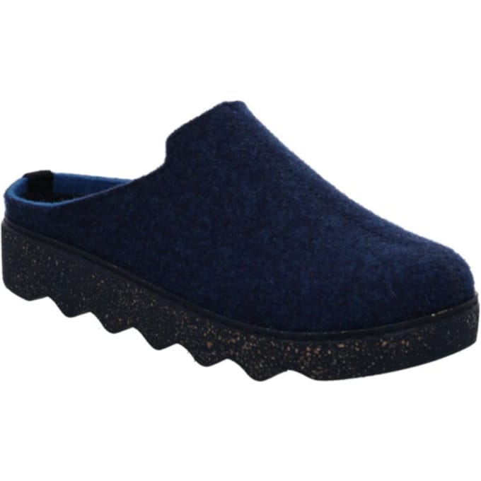 Rohde Pantoffels Dames Sloffen Blauw 6120-54 - Maat 38