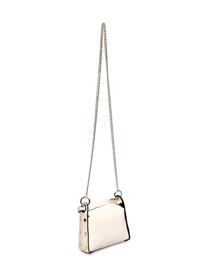 Anna Luchini Beige Rundleer Tas