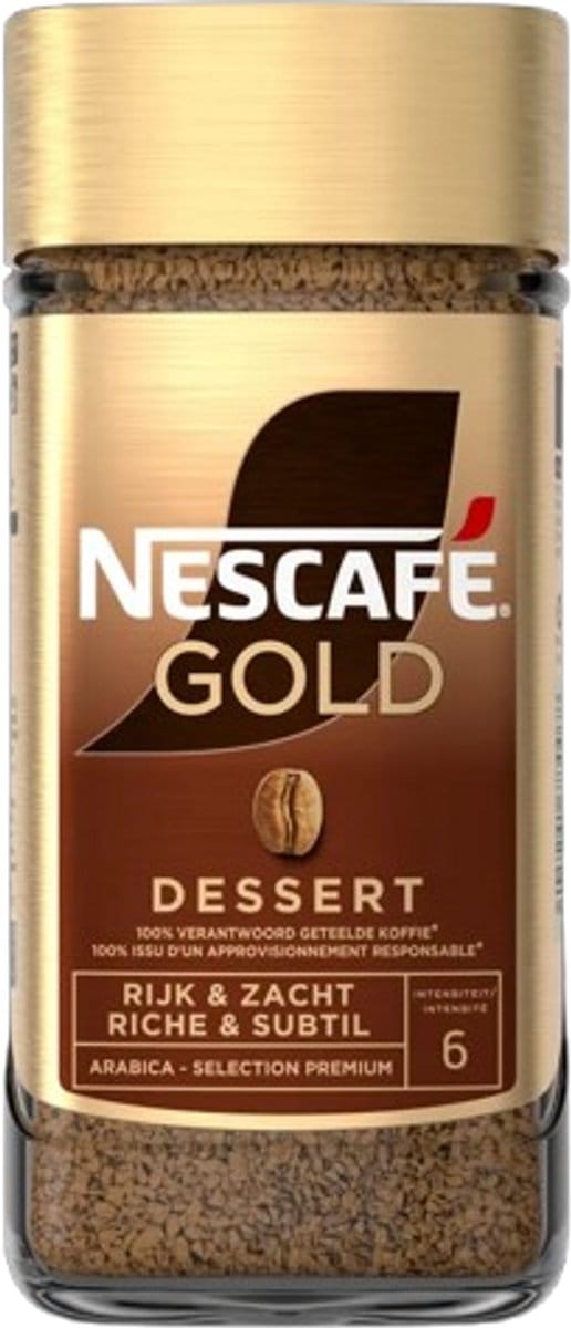 Nescafé Gold oploskoffie - 6 potten x 190gr.