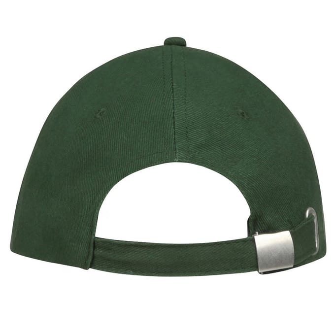 SOLS Buffalo 6 panel baseballpet (Fles groen)