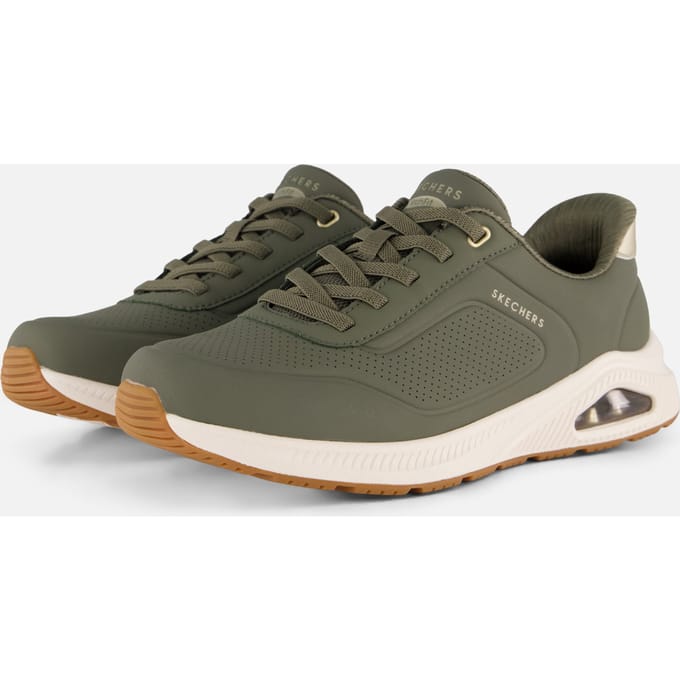 Skechers Slip-ins Arch Fit Uno groen Synthetisch - Maat 37