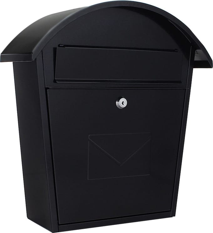 Rottner Brievenbus Henry Antraciet - 37x36x13,5cm