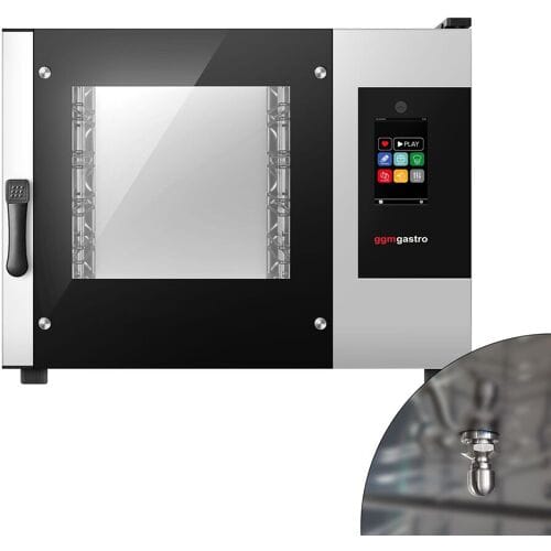 GGM Gastro Bäckerei-Kombidämpfer - Touch - 4x EN 600x400 - inkl. Waschsystem