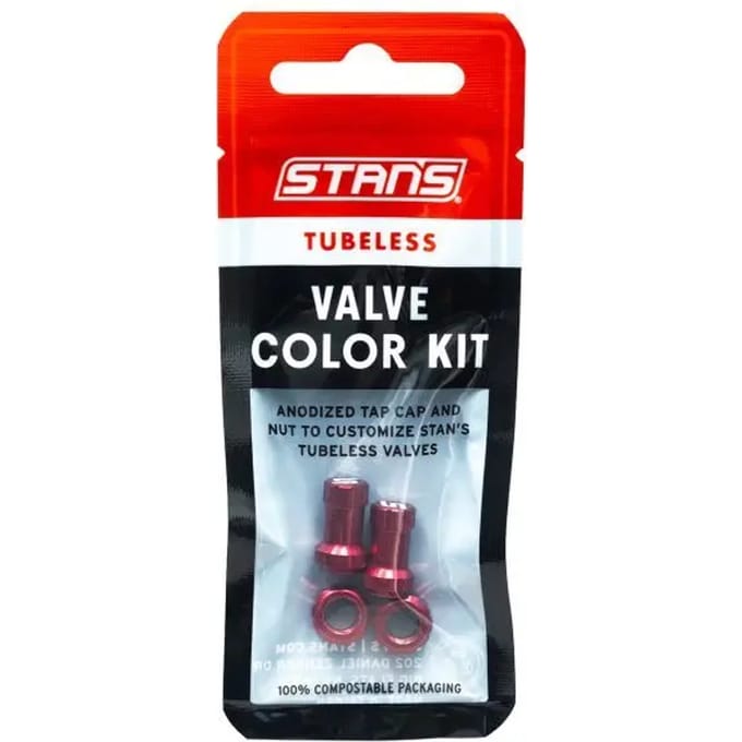 Kleurenset ventieladapter Stans