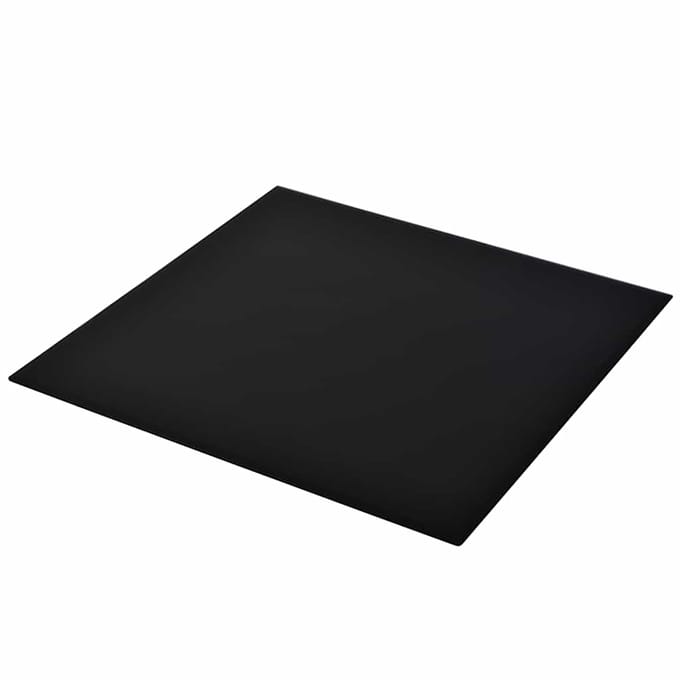 vidaXL - Tafelblad - van - gehard - glas - 700x700 - mm - vierkant