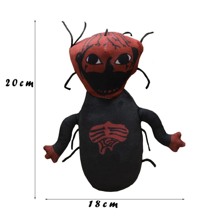 TreasuringU De Gekookte Pluche Pop Horror Anime Knuffel Demon Kussen Halloween Cadeau black