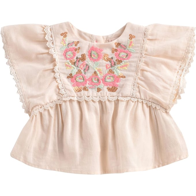 Louise Misha Top Magda Light Blush Größe: 6M | Hemden Outlet | kids
