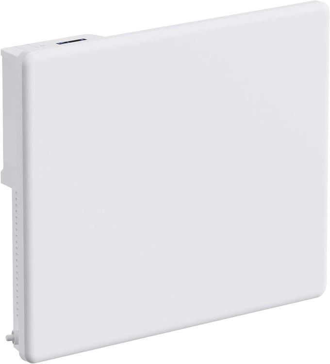 Elektrische wandradiator - Wandverwarming - Ruimte verwarmen - Snelle opwarming - 1000 Watt - Wit