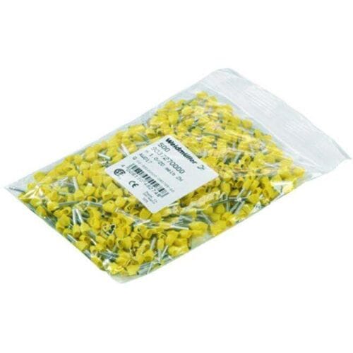 Weidmüller 1139070000 Dubbele adereindhulzen 0.34 mm² Deels geïsoleerd Turquoise 500 stuk(s)