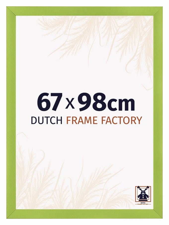 Fotolijst 67x98 cm - MDF - Groen - Praag
