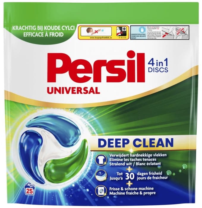 Persil Wasmiddelcapsules Discs Universal - 25 stuks