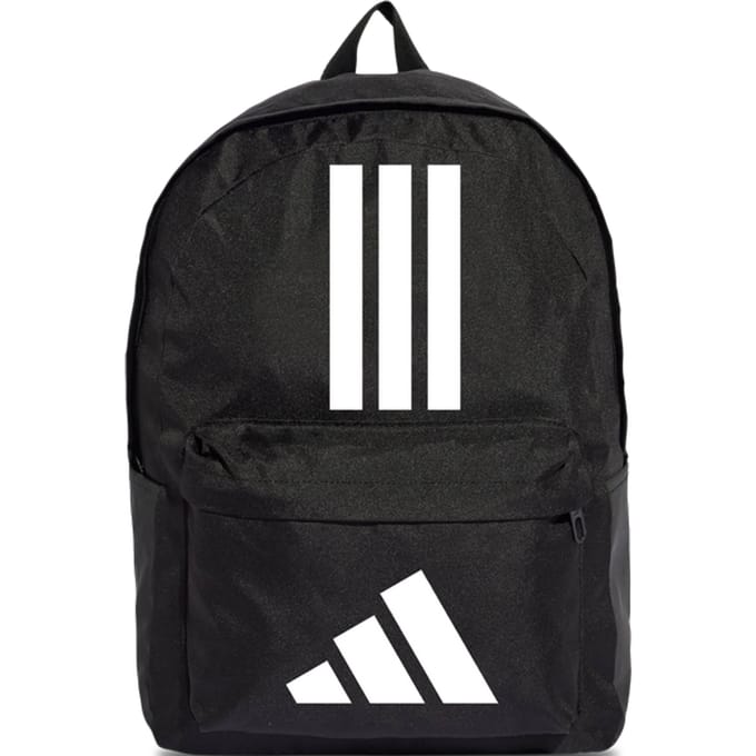 Adidas Sportswear Classic Back-To-School 3-Stripes Rugzak - Unisex - Zwart