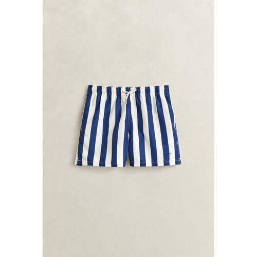 Gant Swim Short Allover Block Stripe Rich Navy / male