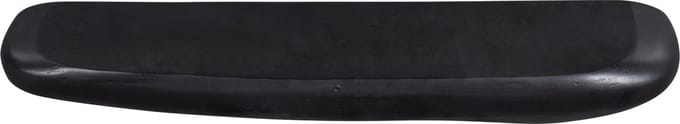WOOOD Rock Wandplank - Aluminium - Zwart - 7x60x13