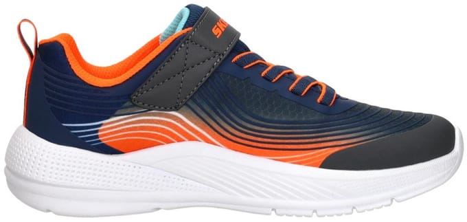 Skechers Microspec Advance Klittenband Laag - Sneakers - Unisex - Blauw