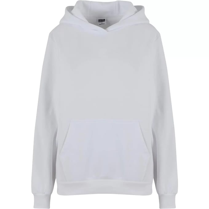 Urban Classics - Loose Light Brushed Fleece Hoodie/trui - M - Wit
