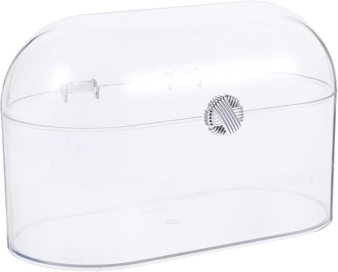 Make-up Organizer - Cosmetica Opberger - Bureau Opruimen - Met Deksel - 23x13.3x14cm - Transparant