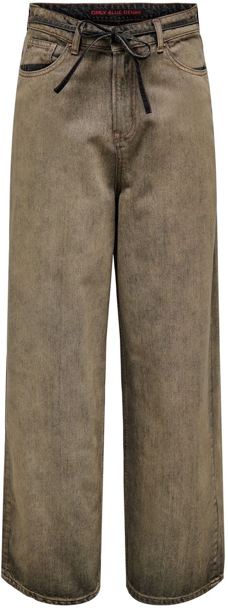 ONLY - ONLBLEECKER MW BAGGY LOOSE RED DNM AZG - Dames - Jeans