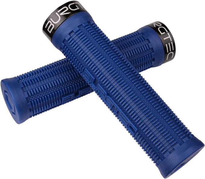 Fietshandvatten - Stuurhandvatten Handgrepen - Fietsen - Trillingsdemping - 315 mm Diameter - Blauw