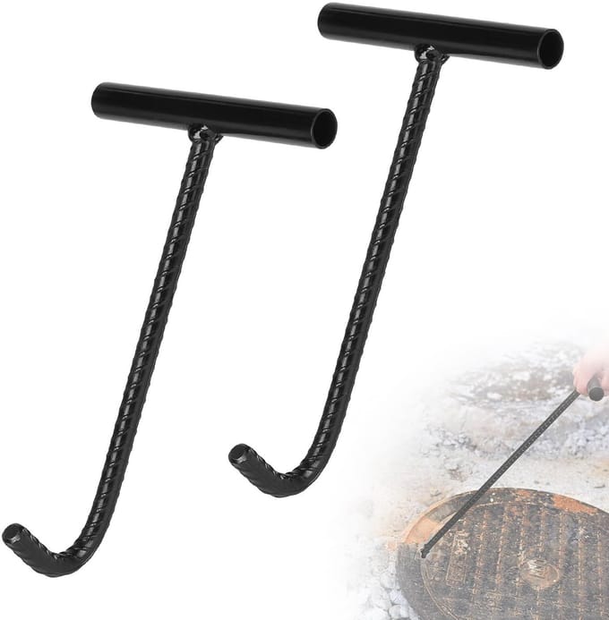 T-Haak voor Huishoudelijke Waterafvoer - Ergonomisch Ontwerp - 30cm