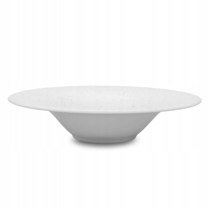 Diep bord Daisy 30 cm met zwarte stippen - Porselein