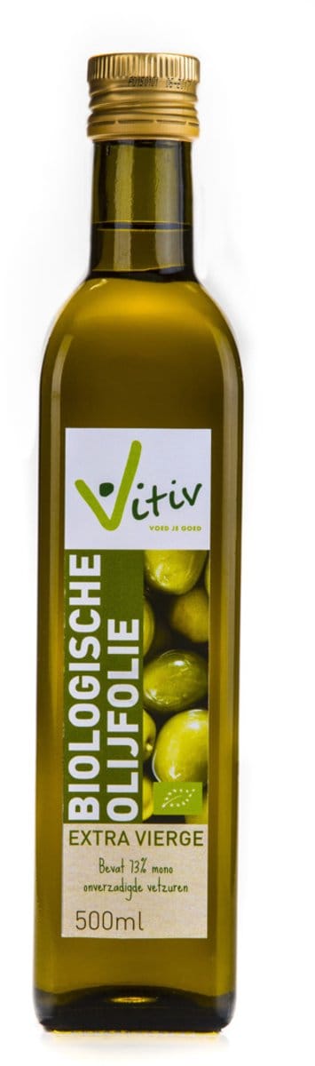 Vitiv Olijfolie Spaans extra virgin bio 500 Milliliter
