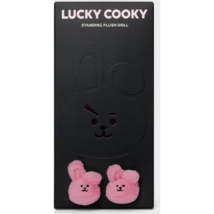 BT21 LUCKY COOKY Poupée Édition Noire black