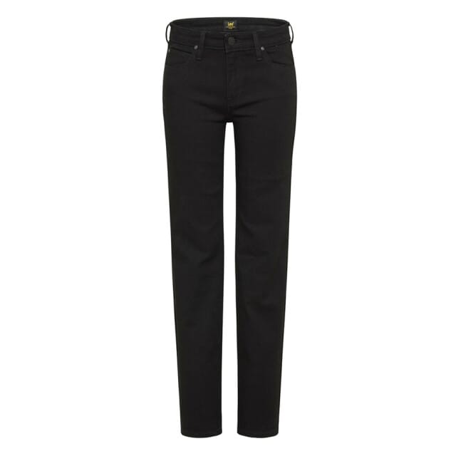 Lee Marion Black Rinse Jeans Maat: W27L33 | Straight Broeken Outlet | Dames | Zwart