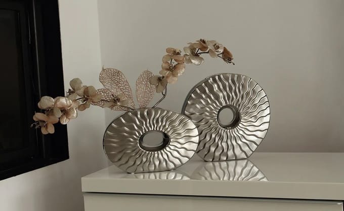 Zilveren Lochvase Ovaal – Elegant & Stijlvol
