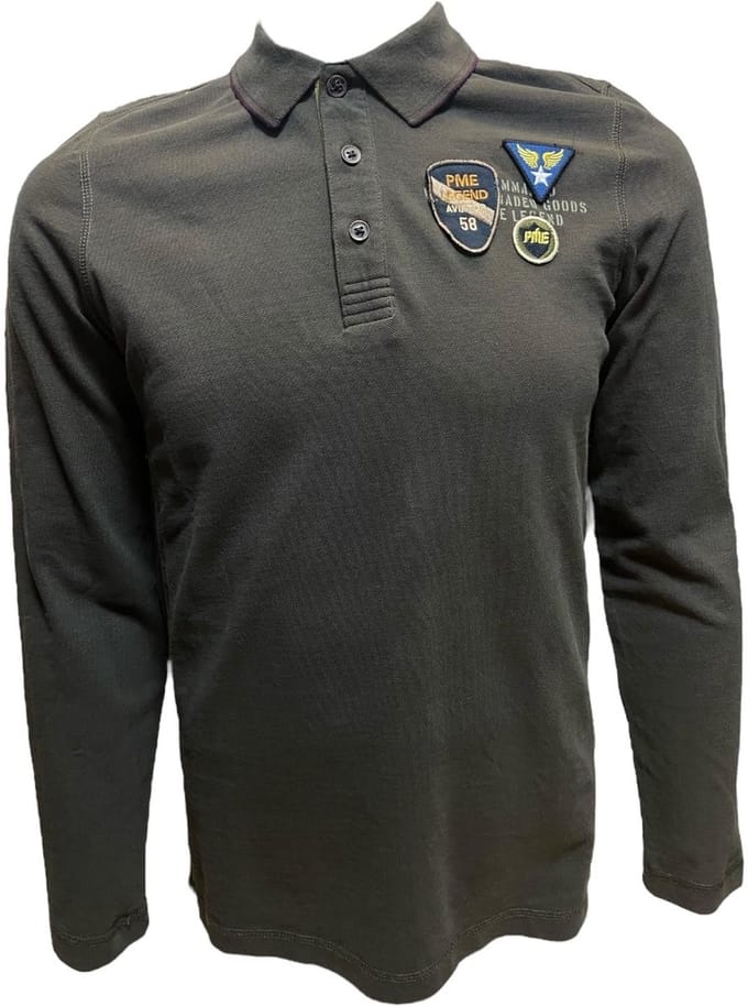 PME LEGEND LONG SLEEVE OVERHEMD - MAAT S