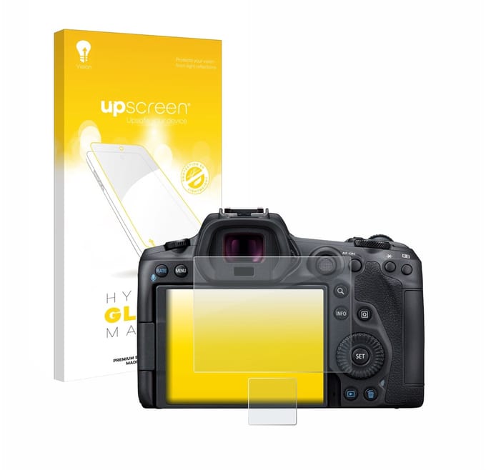 upscreen - Screenprotector voor Canon EOS R5 - Folie Beschermfolie Beschermglas matte