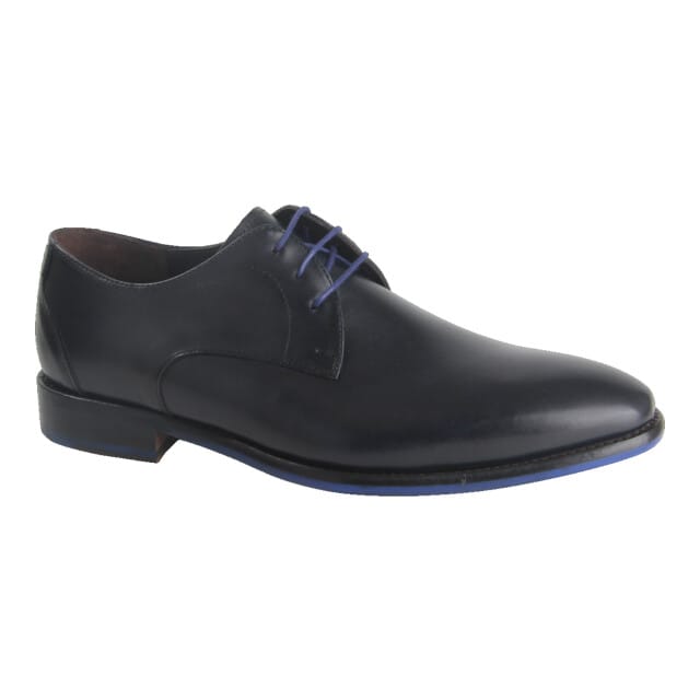 Floris Van Bommel SFM-30329-41-01 heren veterschoenen gekleed maat 43,5 (9,5) blauw