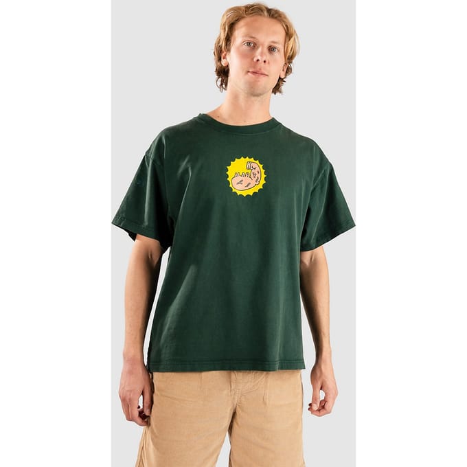 A.LAB Flexing Boxy T-Shirt groen