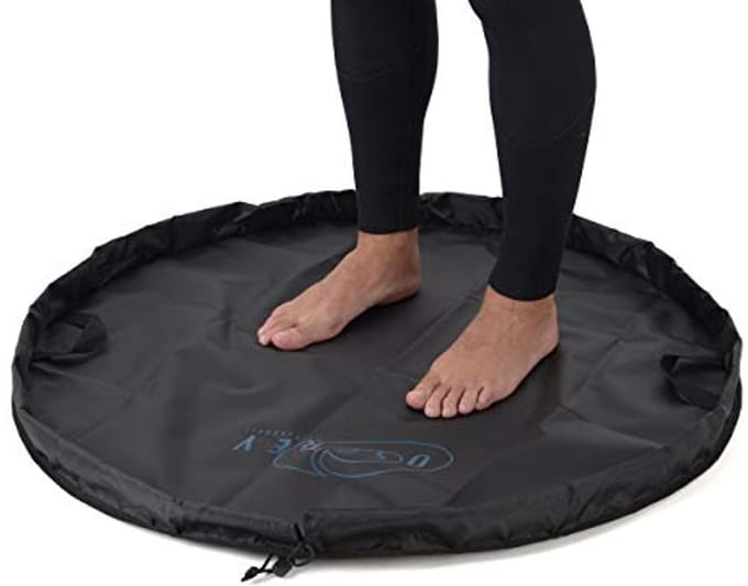 Waterproof Wetsuit Changing Mat - Portable Outdoor Diaper Travel Bag