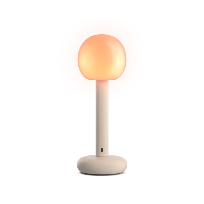 Grau Fire draagbare lamp - sand white